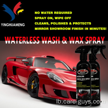 Autosfleeg Protector Waasserlos Flëssegkeetspolish Wash Wax